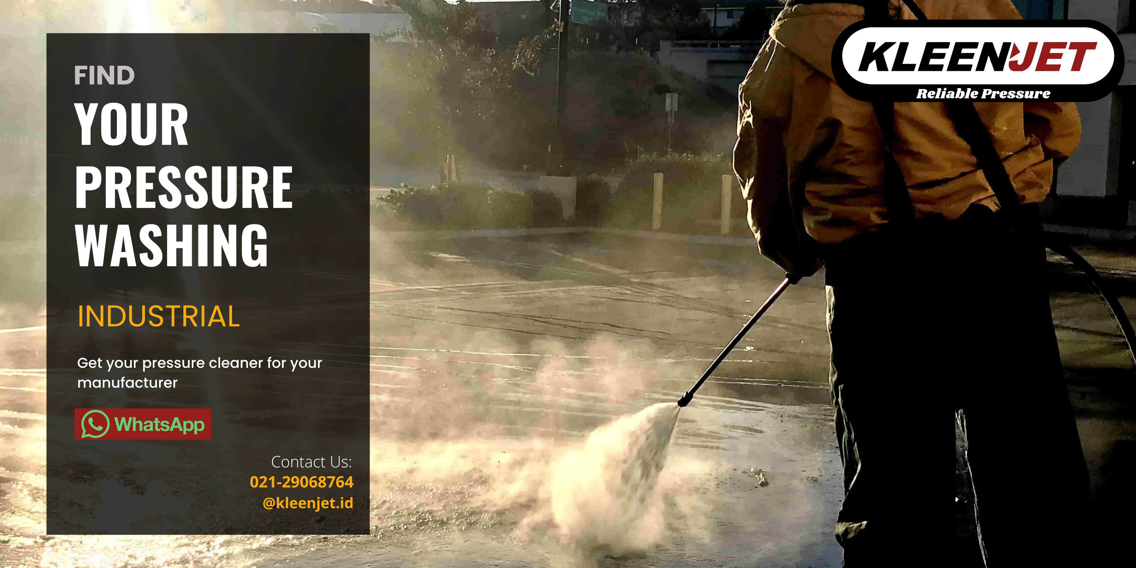High Pressure Cleaner Industri Kleenjet